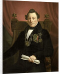 Portrait of Coenraad van Hulst by Jan Cornelis van Rossum