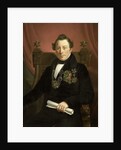 Portrait of Coenraad van Hulst by Jan Cornelis van Rossum