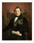 Portrait of Coenraad van Hulst by Jan Cornelis van Rossum