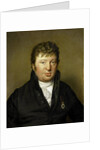 Portrait of Jacobus Scheltema, Historian by Wilhelmina Geertruida van Idsinga