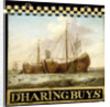 Sign, both sides painted with Herring Boats by Anonymous