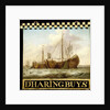 Sign, both sides painted with Herring Boats by Anonymous