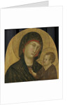 Virgin and Child by Meester van Badia a Isola