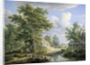 Farms at the Edge of a Forest by Egbert van Drielst