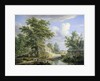 Farms at the Edge of a Forest by Egbert van Drielst