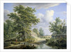 Farms at the Edge of a Forest by Egbert van Drielst