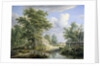 Farms at the Edge of a Forest by Egbert van Drielst