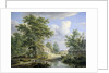 Farms at the Edge of a Forest by Egbert van Drielst