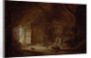 Interior of a Stable with three Children by Isaac van Ostade