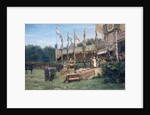 Presentation of the Lombok Cross by Queen Wilhelmina on the Malieveld Hague, 6 juli 1895, The Netherlands by Mari ten Kate