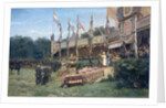 Presentation of the Lombok Cross by Queen Wilhelmina on the Malieveld Hague, 6 juli 1895, The Netherlands by Mari ten Kate
