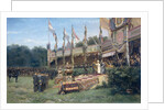 Presentation of the Lombok Cross by Queen Wilhelmina on the Malieveld Hague, 6 juli 1895, The Netherlands by Mari ten Kate