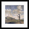 Portrait of a Surveyor, Andries van der Wal by Anonymous