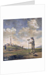Portrait of a Surveyor, Andries van der Wal by Anonymous