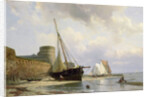 The bombproof barracks in Flushing, Vlissingen, The Netherlands by Johan Conrad Greive