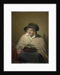 Old Woman Reading by Cornelis Kruseman