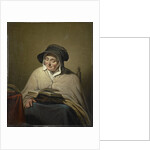 Old Woman Reading by Cornelis Kruseman