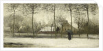 Winter landscape by Willem Maris