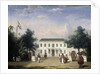 House on the Rijswijk, Batavia, Jalan Veteran Jakarta Indonesia by Ernest Alfred Hardouin