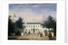 House on the Rijswijk, Batavia, Jalan Veteran Jakarta Indonesia by Ernest Alfred Hardouin