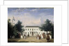 House on the Rijswijk, Batavia, Jalan Veteran Jakarta Indonesia by Ernest Alfred Hardouin