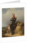 Portrait of William II, King of the Netherlands by Jan Adam Kruseman