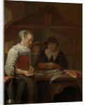 The fishwife by Quiringh Gerritsz. van Brekelenkam