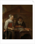 The fishwife by Quiringh Gerritsz. van Brekelenkam