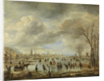 River View in Winter by Aert van der Neer