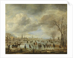 River View in Winter by Aert van der Neer