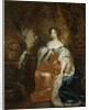 Portrait of Mary Stuart, 1662-95, wife of Prince William III by Caspar Netscher