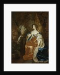 Portrait of Mary Stuart, 1662-95, wife of Prince William III by Caspar Netscher