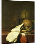 Vanitas still life by Pieter Symonsz. Potter
