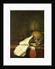Vanitas still life by Pieter Symonsz. Potter