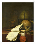 Vanitas still life by Pieter Symonsz. Potter
