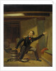Jan van Speyk insert the fuse in the powder, 5 februari 1831 by Jacobus Schoemaker Doyer