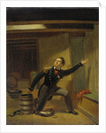 Jan van Speyk insert the fuse in the powder, 5 februari 1831 by Jacobus Schoemaker Doyer