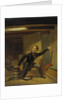 Jan van Speyk insert the fuse in the powder, 5 februari 1831 by Jacobus Schoemaker Doyer