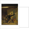 Jan van Speyk insert the fuse in the powder, 5 februari 1831 by Jacobus Schoemaker Doyer