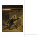 Jan van Speyk insert the fuse in the powder, 5 februari 1831 by Jacobus Schoemaker Doyer