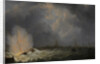 Explosion at Antwerp of Dutch Gunboat No. 2, Commanded by Jan van Speyk, 5 February 1831, Belgium by Martinus Schouman