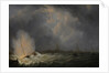 Explosion at Antwerp of Dutch Gunboat No. 2, Commanded by Jan van Speyk, 5 February 1831, Belgium by Martinus Schouman