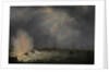 Explosion at Antwerp of Dutch Gunboat No. 2, Commanded by Jan van Speyk, 5 February 1831, Belgium by Martinus Schouman