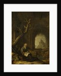 A Hermit in a Ruin by Jan Adriaensz. van Staveren