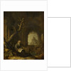 A Hermit in a Ruin by Jan Adriaensz. van Staveren