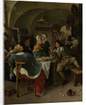 Family scene by Jan Havicksz. Steen