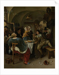 Family scene by Jan Havicksz. Steen