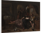 The Drunken Couple by Jan Havicksz. Steen