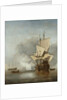The Cannon Shot by Willem van de Velde II