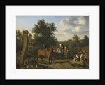 The Hunting Party by Adriaen van de Velde